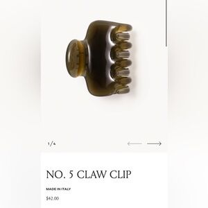 Undo Claw Clip No.5 Olive